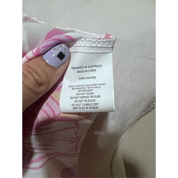 Able the Label for Anthropologie open back floral maxi dress, sz S NWT - Picture 10 of 11